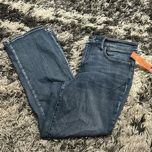 Blue NYDJ Marilyn Straight Jeans